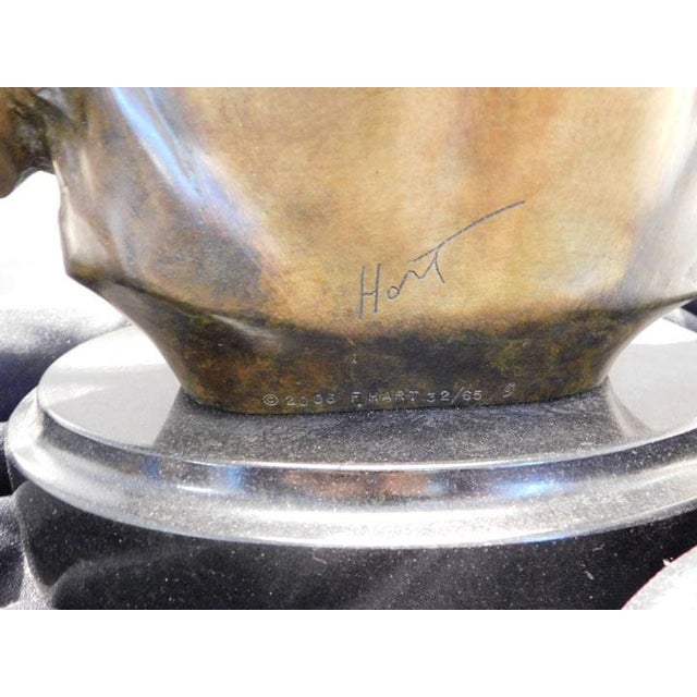Impressionist Frederick Hart the Muse Suite "Poetry" Bronze Sculpture With Granite Base For Sale - Image 3 of 10