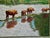 A finely hand-stitched Vietnamese silk embroidery, c. 1980s–90s, showing a farmer in a straw hat leading a line of water...