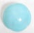 1980s Art Deco Style Opaline Glass Baby Blue Translucent Serving Bowl For Sale - Image 10 of 11