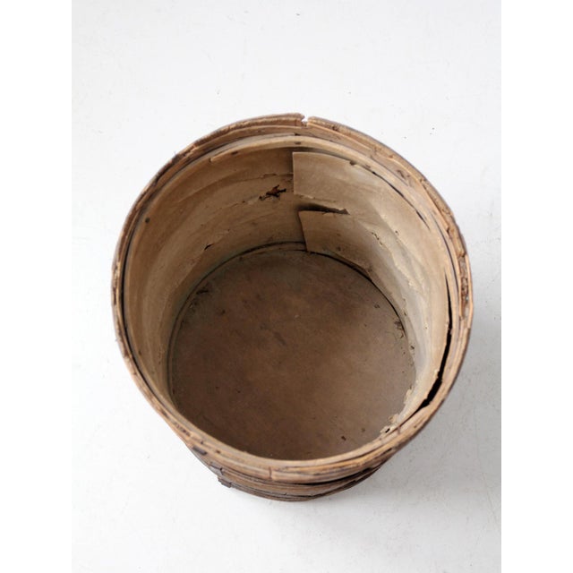 Antique Wooden Barrel For Sale - Image 9 of 12