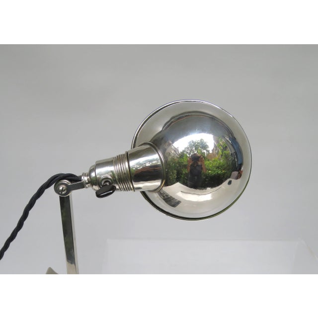 Chromed Clamping Lamp from Hala, 1930s For Sale - Image 14 of 18