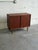 Mid 20th Century Vintage Danish Modern Teak Cabinet Credenza Sideboard Sliding Door Storage For Sale - Image 5 of 10