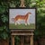 This original folk art painting depicts a Bengal tiger shown in calm side profile, facing to the right against a pale...
