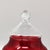 Mid-Century Modern Italian Red and Green Jar in Empoli Glass from Rossini, 1960s For Sale - Image 3 of 6