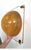 An extraordinary, gallery-grade statement piece of 1970s Space Age minimalism. This massive 13-inch wall sculpture...