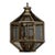 Hampton Lantern in Patinated Finish For Sale