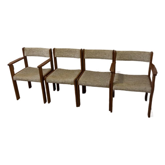 1960s Mid-Century Modern Farsø Stolefabrik Danish Teak Dining Chairs - Set of 4 For Sale