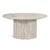 Aurora Marble Pedestal Modern Coffee Table For Sale - Image 4 of 6