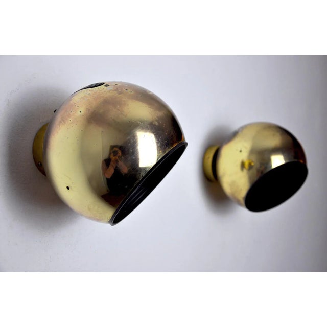 Spanish Space-Age Sconces from Fase, 1970s, Set of 2 For Sale - Image 4 of 7