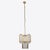Gold Brass Monte Carlo Piccolo Chandelier from Pure White Lines For Sale - Image 8 of 13