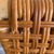 Late 20th Century Log Wood Chairs Rattan Seat and Backing For Sale - Image 9 of 12