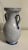 Late 20th Century Folk Art Studio Pottery Blue and White. Loving Cup Vase For Sale - Image 5 of 7