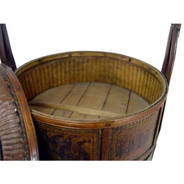 Chinese Woven Wedding Basket For Sale - Image 4 of 10