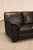 Italsofa Pair of Black Leather Sofas For Sale - Image 9 of 18