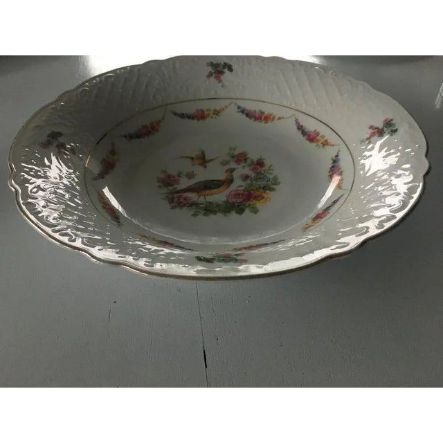 Porcelain platter Bavaria 1918-1829 very good condition, delicate abrasions of gold, groove - a manufacturing defect along...