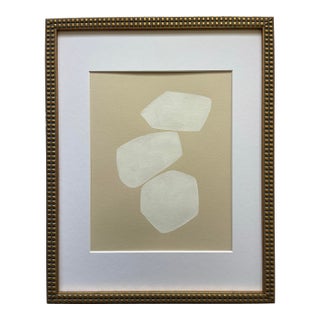 2026 "Ribellione" Contemporary Abstract Painting on Paper by Artist r.k. Red For Sale