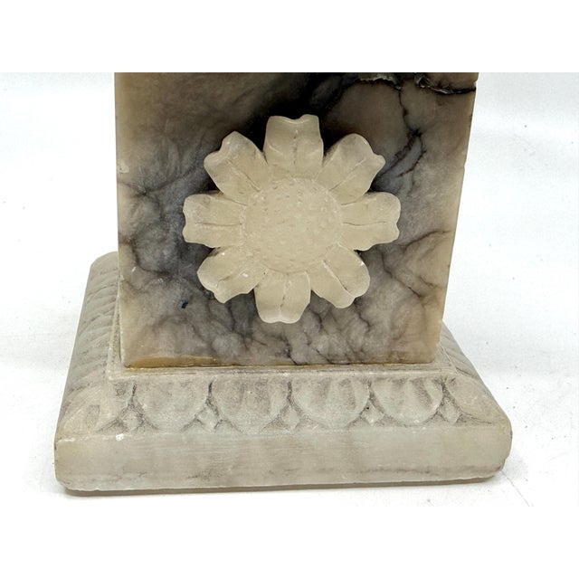 19th Century Grand Tour NeoClassical Alabaster Carved Urn For Sale - Image 15 of 18