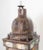 Moroccan Metal Lantern With Multicolor Glass For Sale - Image 9 of 13