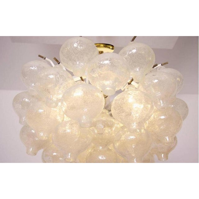 Tulipan Light Fixture attributed to J. T. Kalmar for Kalmar, 1970s For Sale - Image 6 of 10