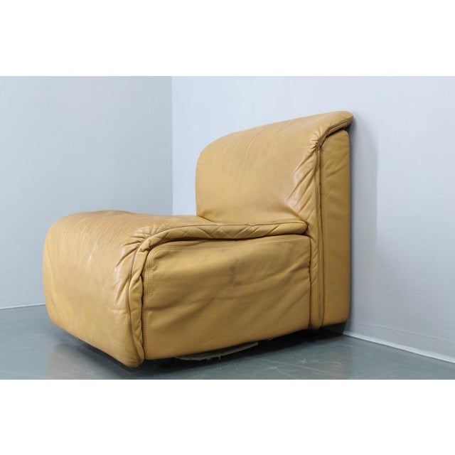 Vintage Austrian Leather Modular Sofa from Wittmann Hochbaret, 1970s, Set of 5 For Sale - Image 15 of 18