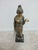 1980s Asian Inspired Pedestal Figural Woman sculpture For Sale - Image 4 of 9