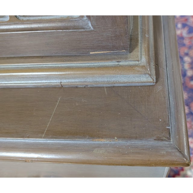 Vintage Karges Georgian Style Pine Breakfront Secretary For Sale - Image 10 of 16