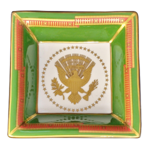Rare Halcyon Days White House ~ United States Presidential ~ Handcrafted Fine Bone China