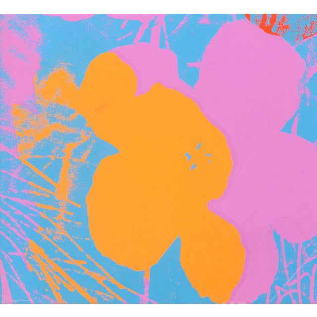 Andy Warhol "Flowers" Screenprint in Colors For Sale In New York - Image 6 of 9