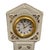 Traditional Vintage Irish Donegal Shamrock Parian China Mantel Clock Set - Harp & Grandfather - Pair For Sale - Image 3 of 6