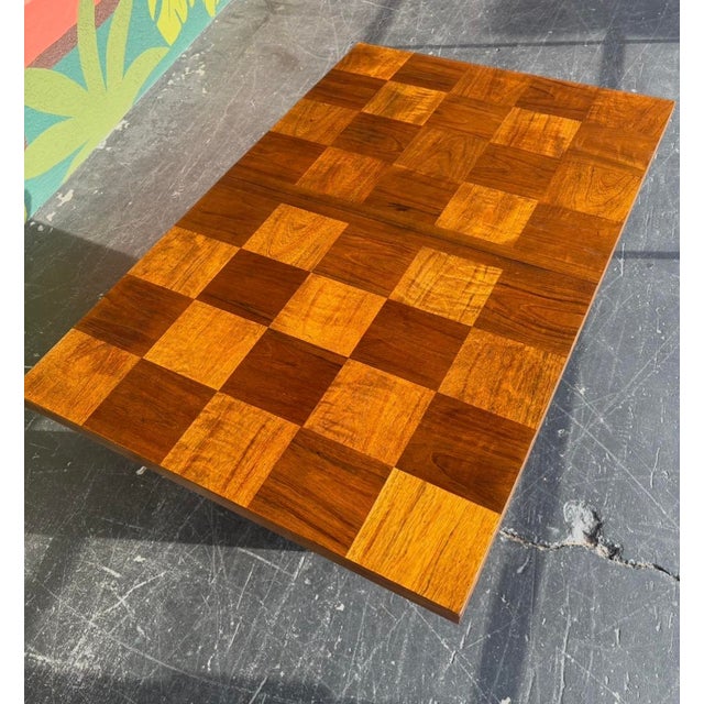 Mid-Century Modern Mid Century Lane Staccato Brutalist Dining Table For Sale - Image 3 of 12