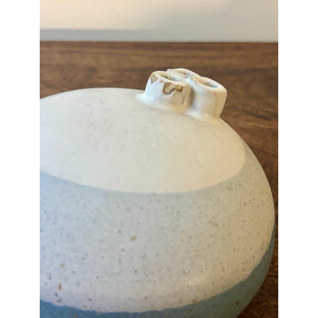 Mid 20th Century American Studio Pottery Three Stem Weed Pot by Isabel Parks For Sale In Miami - Image 6 of 6