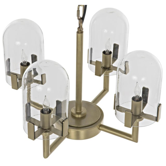 Elevate your ambiance with the Bistro Chandelier, a piece that seamlessly marries vintage aesthetics with industrial...