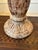 Vintage 7” French Glazed Terracotta Pillar Candleholder For Sale - Image 9 of 14