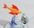 Vintage Italian Murano Glass Fish Figures-a Set of Six For Sale - Image 10 of 18