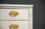 1960s White and Gold Brass Chic Dresser For Sale - Image 11 of 12