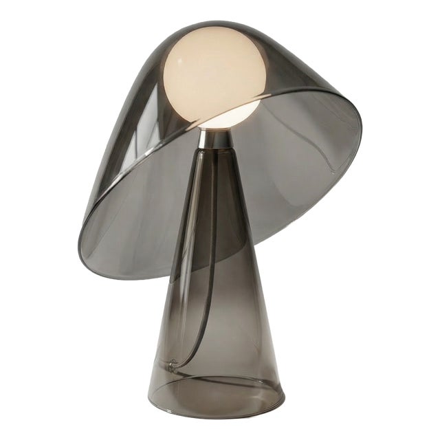 Mademoiselle Smoked Table Lamp from Mason Editions For Sale