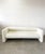 Vintage Postmodern Bolster Sofa. The sofa has a bolstered back and seat and it supports the back very well. Chic and...