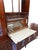 Mid-Century Modern 2-Piece Kagan Style Dark Walnut Sideboard W/Bar Cabinet For Sale In Philadelphia - Image 6 of 13