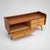 Vintage Low Sideboard Hallway Cabinet with Flap and 2 Drawers For Sale - Image 4 of 6