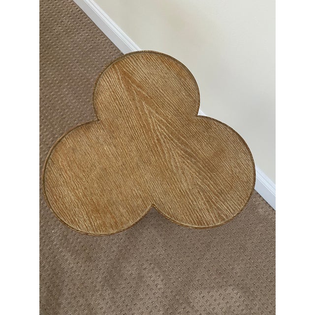 Transitional Century Monarch Tilden 3 Legs Wood End Table For Sale - Image 3 of 6