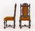 Wood Pair of Jacobean Style Carved Mahogany Side Chairs For Sale - Image 7 of 7
