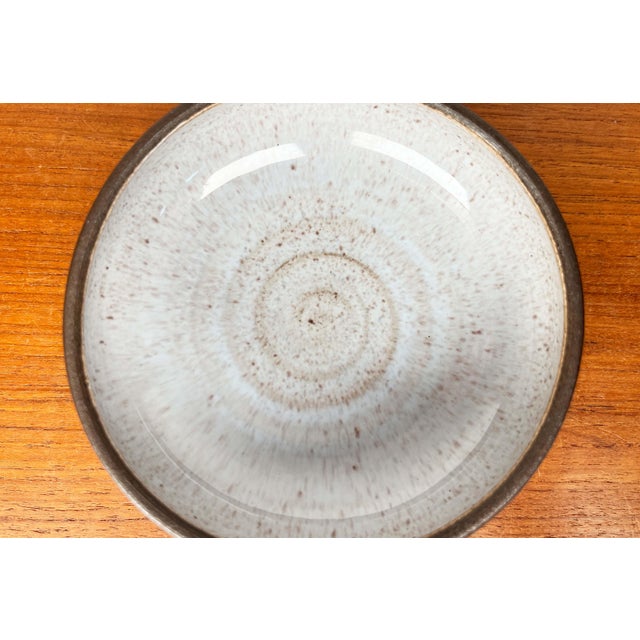 Mid-Century Modern Danish Studio Pottery Bowl by Henrik Ditlev Larsen, 1960s For Sale - Image 6 of 14