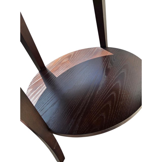Brown Vintage Ethan Allen Horizons Collections Lamp Side End Table Pedestal Shelf Stand For Sale - Image 8 of 16
