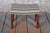 Textile Czech Art Deco Upholstered Walnut Ottoman, 1920s For Sale - Image 7 of 12