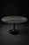 Round Tulip Table with Green Alpine Marble Top by Eero Saarinen for Knoll Inc. / Knoll International, 1980s For Sale - Image 3 of 12