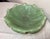 Large Antique Handmade North Carolina Us Green Glaze Centerpiece Pottery Bowl For Sale In New York - Image 6 of 14