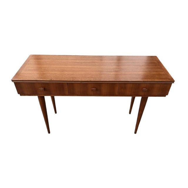 1950s Teak Console from Gaston Poisson For Sale - Image 5 of 17