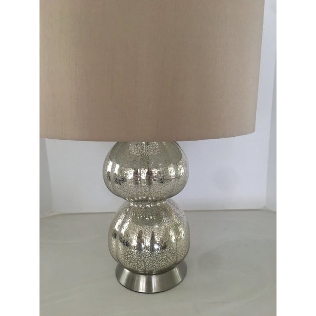 Contemporary New Mercury Glass Table Lamp For Sale - Image 3 of 9