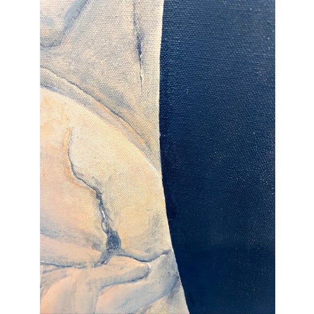 Contemporary Classical Antiquity Inspired Musicians and Birds Oil Painting 2014 For Sale - Image 4 of 7