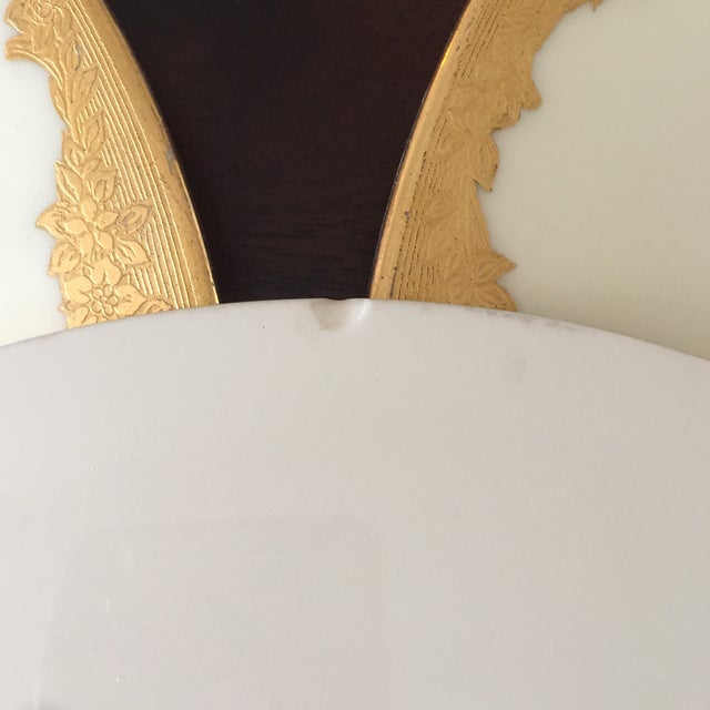 Minton Gold Encrusted Dinner Plates, Davis Collamore New York, Pattern H2564 - Set of 7 For Sale - Image 11 of 12